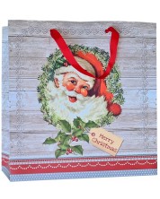 Σακούλα δώρου Zoewie - Happy Santa, 33.5 x 12 x 33 cm